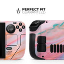 Magical Coral Marble V5 // Vinyl Skin Wrap for Steam Deck OLED & Steam Deck (LCD) — Soft Matte or Ultra Gloss