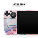 Magical Coral Marble V5 // Vinyl Skin Wrap for Steam Deck OLED & Steam Deck (LCD) — Soft Matte or Ultra Gloss