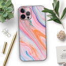 Magical Coral Marble V5 // Full-Body Skin Decal Wrap Cover for Apple iPhone 15, 14, 13, Pro, Pro Max, Mini, XR, XS, SE (All Models)