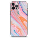 Magical Coral Marble V5 // Full-Body Skin Decal Wrap Cover for Apple iPhone 15, 14, 13, Pro, Pro Max, Mini, XR, XS, SE (All Models)