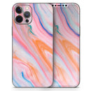 Magical Coral Marble V5 // Full-Body Skin Decal Wrap Cover for Apple iPhone 15, 14, 13, Pro, Pro Max, Mini, XR, XS, SE (All Models)
