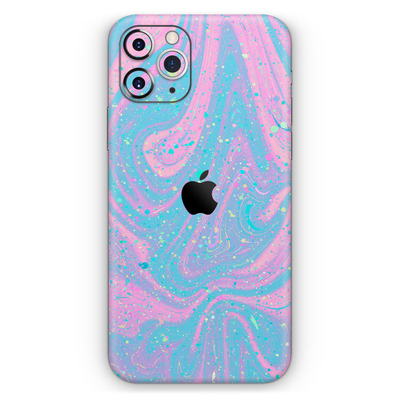 Magical Marble // Skin-Kit compatible with the Apple iPhone 14, 13, 12, 12 Pro Max, 12 Mini, 11 Pro, SE, X/XS + (All iPhones Available)