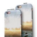 Majestic Sky on Crashing Waves iPhone 6/6s or 6/6s Plus 2-Piece Hybrid INK-Fuzed Case