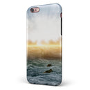 Majestic Sky on Crashing Waves iPhone 6/6s or 6/6s Plus 2-Piece Hybrid INK-Fuzed Case