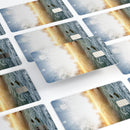 Majestic Sky on Crashing Waves - Premium Protective Decal Skin-Kit for the Apple Credit Card