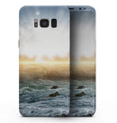 Majestic Sky on Crashing Waves - Samsung Galaxy S8 Full-Body Skin Kit