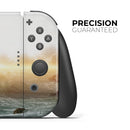 Majestic Sky on Crashing Waves // Skin Decal Wrap Kit for Nintendo Switch Console & Dock, Joy-Cons, Pro Controller, Lite, 3DS XL, 2DS XL, DSi, or Wii - Vinyl Skin Wrap for Nintendo Switch 2, OLED, Lite, Pro Controller, Wii & Classic Handhelds