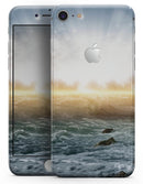 Majestic Sky on Crashing Waves - Skin-kit for the iPhone 8 or 8 Plus
