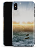Majestic Sky on Crashing Waves - iPhone X Clipit Case