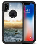 Majestic Sky on Crashing Waves - iPhone X OtterBox Case & Skin Kits