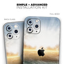 Majestic Sky on Crashing Waves - Protective Skin Wrap & Decal – Compatible with iPhone SE to iPhone 17 Pro Max (All Models)