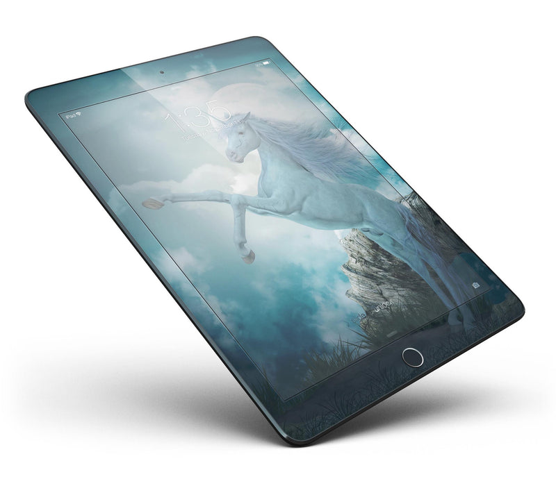 Majestic White Stallion Unicorn - iPad Pro 97 - View 7.jpg