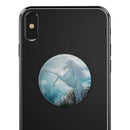 Majestic White Stallion Unicorn Rearing in Triump over Enemies Before the Light of a Full Moon on a Mid Summer's Night - Skin Kit for PopSockets and other Smartphone Extendable Grips & Stands