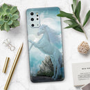 Majestic White Stallion Unicorn - Premium Vinyl Skin Decal for Samsung Galaxy S25 Ultra, S24, S23, S22 & All Galaxy S Models