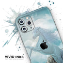 Majestic White Stallion Unicorn - Protective Skin Wrap & Decal – Compatible with iPhone SE to iPhone 17 Pro Max (All Models)