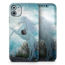 Majestic White Stallion Unicorn - Protective Skin Wrap & Decal – Compatible with iPhone SE to iPhone 17 Pro Max (All Models)