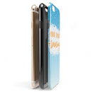 Make Today Amazing Blue Fall iPhone 6/6s or 6/6s Plus 2-Piece Hybrid INK-Fuzed Case