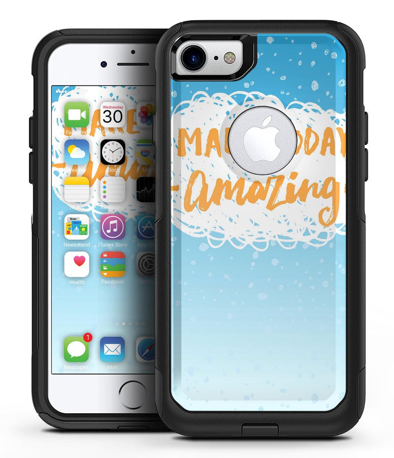 Make Today Amazing Blue Fall - iPhone 7 or 8 OtterBox Case & Skin Kits