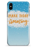 Make Today Amazing Blue Fall - iPhone X Clipit Case