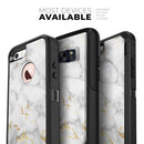 Marble & Digital Gold Foil V3 - Skin Kit for the iPhone OtterBox Cases
