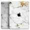 Marble & Digital Gold Foil V6 - Full Body Skin Decal for the Apple iPad Pro 12.9", 11", 10.5", 9.7", Air or Mini (All Models Available)