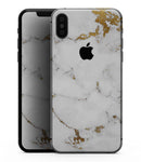 Marble & Digital Gold Foil V6 - iPhone XS MAX, XS/X, 8/8+, 7/7+, 5/5S/SE Skin-Kit (All iPhones Available)