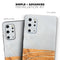 Marble & Wood Mix V1 - Skin-Kit for the Samsung Galaxy S-Series S20, S20 Plus, S20 Ultra , S10 & others (All Galaxy Devices Available)