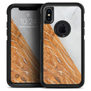 Marble & Wood Mix V2 - Skin Kit for the iPhone OtterBox Cases