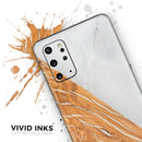 Marble & Wood Mix V2 - Skin-Kit for the Samsung Galaxy S-Series S20, S20 Plus, S20 Ultra , S10 & others (All Galaxy Devices Available)