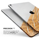 Marble & Wood Mix V2 - Full Body Skin Decal for the Apple iPad Pro 12.9", 11", 10.5", 9.7", Air or Mini (All Models Available)