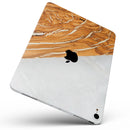 Marble & Wood Mix V2 - Full Body Skin Decal for the Apple iPad Pro 12.9", 11", 10.5", 9.7", Air or Mini (All Models Available)