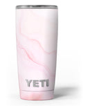 Marble Surface V1 Pink - Skin Decal Vinyl Wrap Kit compatible with the Yeti Rambler Cooler Tumbler Cups