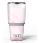 Marble Surface V1 Pink - Skin Decal Vinyl Wrap Kit compatible with the Yeti Rambler Cooler Tumbler Cups