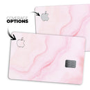 Marble Surface V1 Pink - Premium Protective Decal Skin-Kit for the Apple Credit Card
