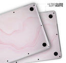 Marble Surface V1 Pink // Skin Decal Wrap Kit Compatible with the Apple MacBook Pro, Pro with Touch Bar or Air (11, 12, 13, 15 & 16" - All Versions Available)