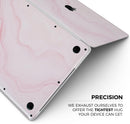 Marble Surface V1 Pink // Skin Decal Wrap Kit Compatible with the Apple MacBook Pro, Pro with Touch Bar or Air (11, 12, 13, 15 & 16" - All Versions Available)