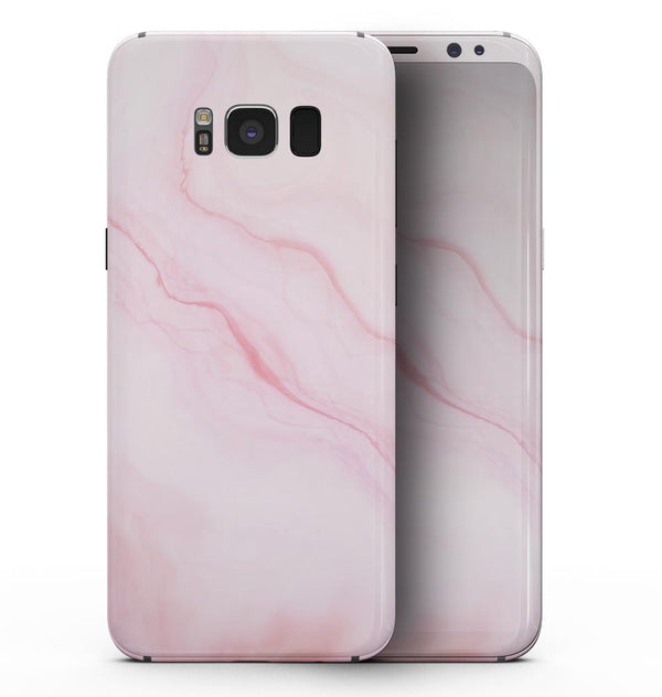 Marble Surface V1 Pink - Samsung Galaxy S8 Full-Body Skin Kit