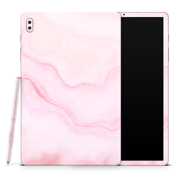 Marble Surface V1 Pink - Full Body Skin Decal Wrap Kit for Samsung Galaxy Tablet
