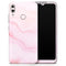 Marble Surface V1 Pink - Full Body Skin Decal Wrap Kit for Motorola Phones