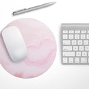 Marble Surface V1 Pink// WaterProof Rubber Foam Backed Anti-Slip Mouse Pad for Home Work Office or Gaming Computer Desk