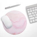 Marble Surface V1 Pink// WaterProof Rubber Foam Backed Anti-Slip Mouse Pad for Home Work Office or Gaming Computer Desk