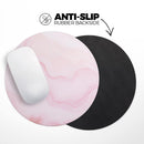 Marble Surface V1 Pink// WaterProof Rubber Foam Backed Anti-Slip Mouse Pad for Home Work Office or Gaming Computer Desk