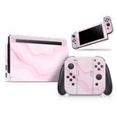 Marble Surface V1 Pink - Full Body Skin Decal Wrap Kit for Nintendo Switch Console & Dock, Pro Controller, Switch Lite, 3DS XL, 2DS XL, DSi, Wii