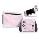 Marble Surface V1 Pink // Skin Decal Wrap Kit for Nintendo Switch Console & Dock, Joy-Cons, Pro Controller, Lite, 3DS XL, 2DS XL, DSi, or Wii - Vinyl Skin Wrap for Nintendo Switch 2, OLED, Lite, Pro Controller, Wii & Classic Handhelds