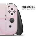 Marble Surface V1 Pink // Skin Decal Wrap Kit for Nintendo Switch Console & Dock, Joy-Cons, Pro Controller, Lite, 3DS XL, 2DS XL, DSi, or Wii - Vinyl Skin Wrap for Nintendo Switch 2, OLED, Lite, Pro Controller, Wii & Classic Handhelds