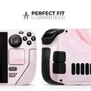 Marble Surface V1 Pink // Vinyl Skin Wrap for Steam Deck OLED & Steam Deck (LCD) — Soft Matte or Ultra Gloss