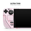 Marble Surface V1 Pink // Vinyl Skin Wrap for Steam Deck OLED & Steam Deck (LCD) — Soft Matte or Ultra Gloss