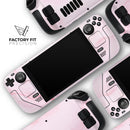 Marble Surface V1 Pink // Vinyl Skin Wrap for Steam Deck OLED & Steam Deck (LCD) — Soft Matte or Ultra Gloss