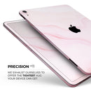 Marble Surface V1 Pink - Full Body Skin Decal for the Apple iPad Pro 12.9", 11", 10.5", 9.7", Air or Mini (All Models Available)