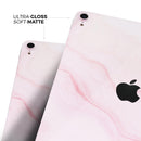 Marble Surface V1 Pink - Full Body Skin Decal for the Apple iPad Pro 12.9", 11", 10.5", 9.7", Air or Mini (All Models Available)